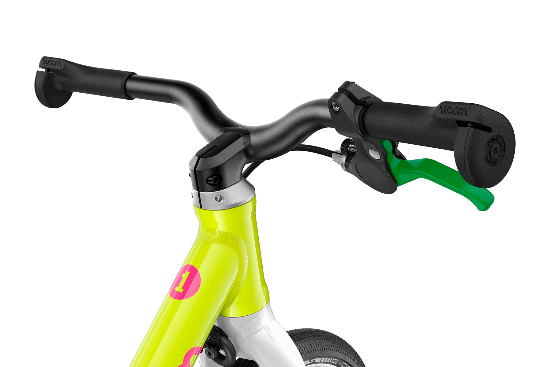 woom GO 1 Neon Lime LTD Styr