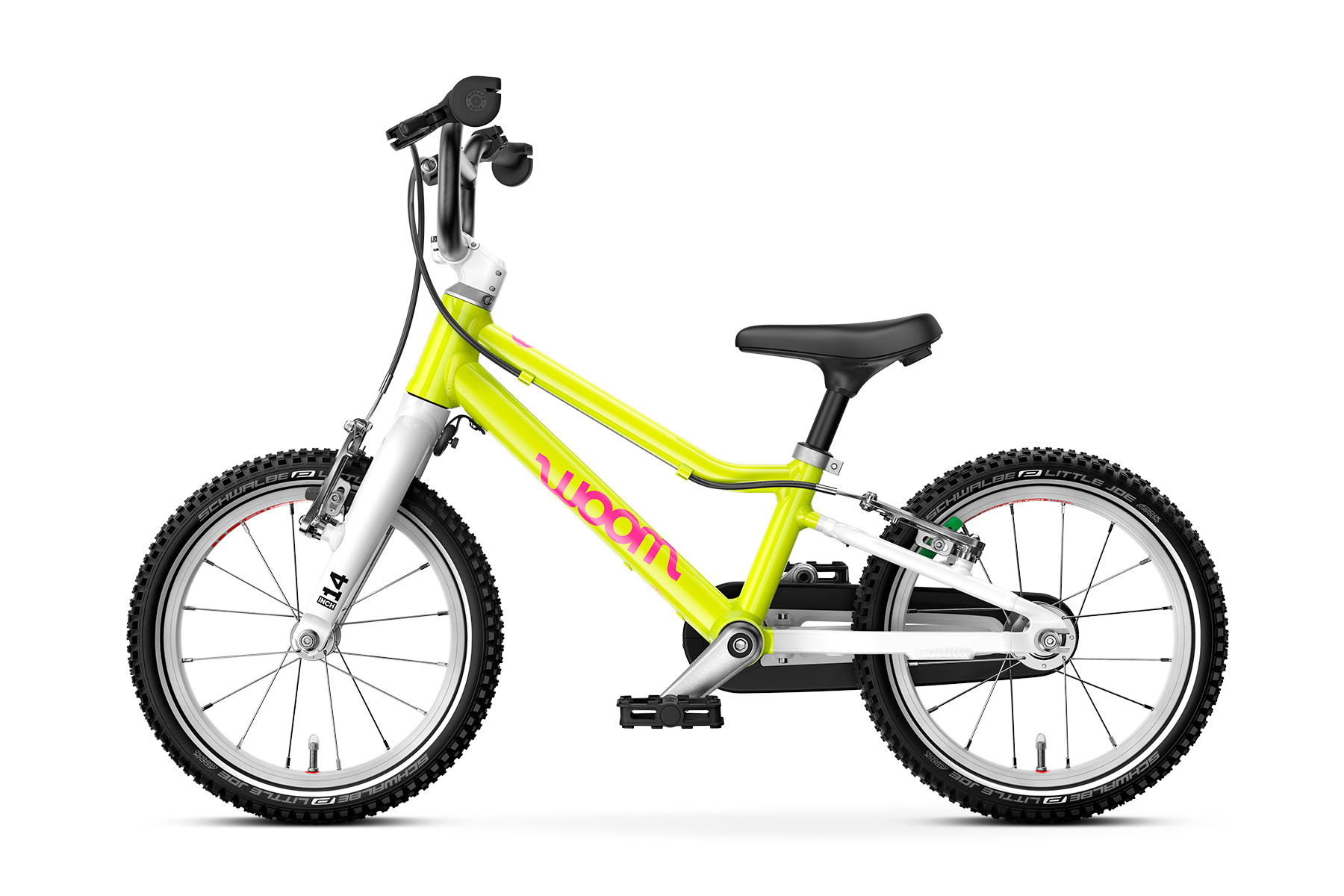 woom GO 2 Neon Lime LTD