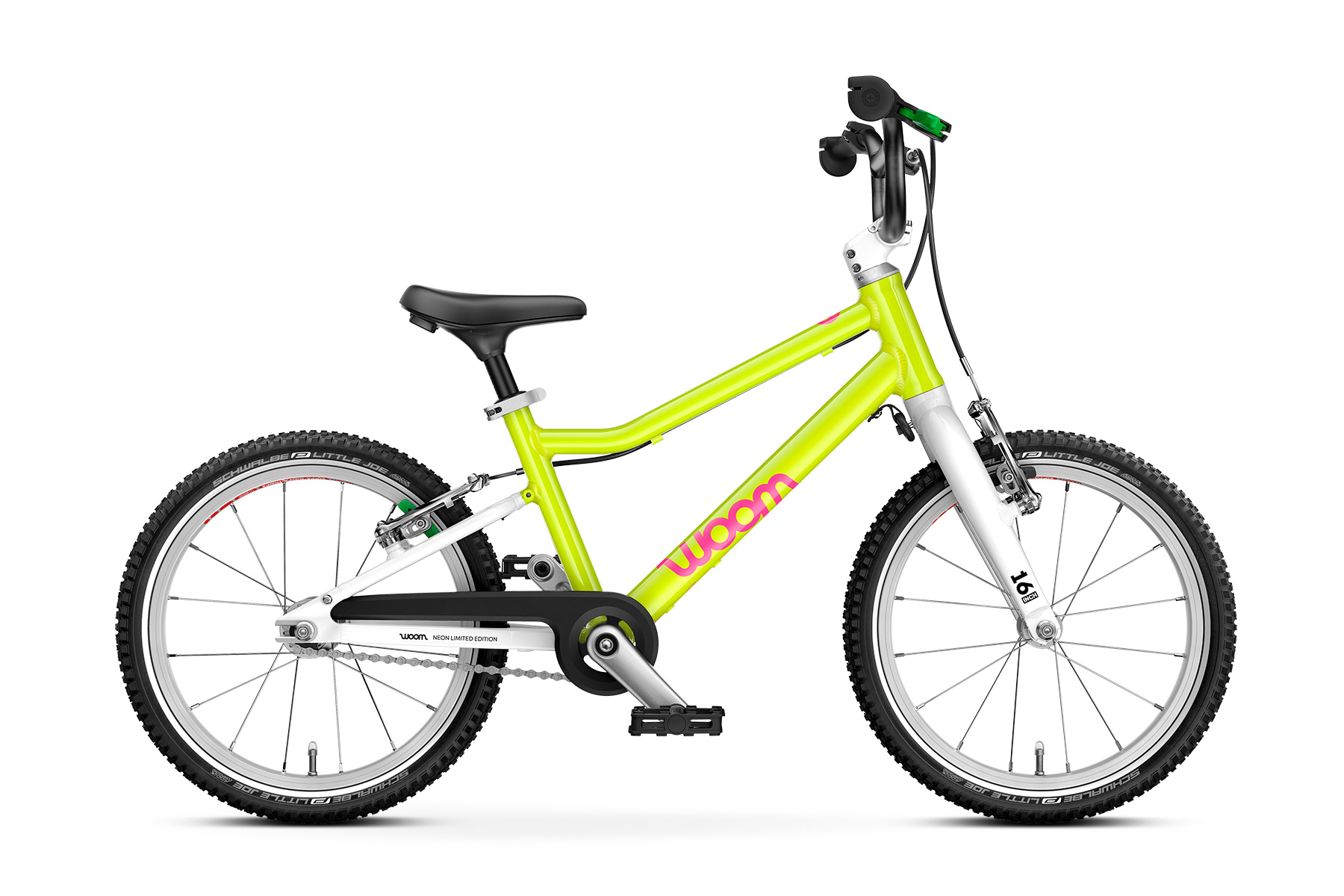woom GO 3 Neon Lime LTD