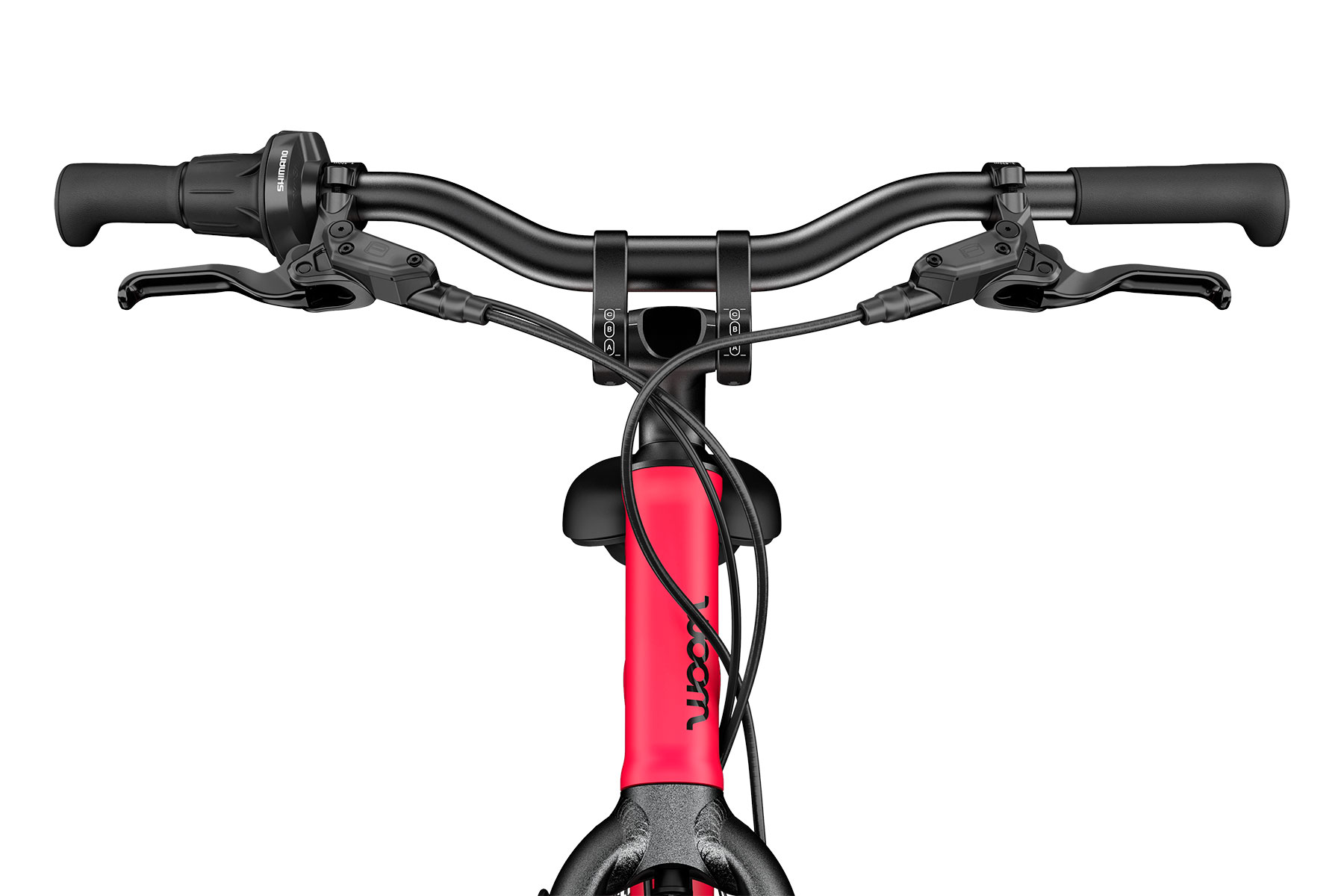 woom EXPLORE 4 neon pink Styr